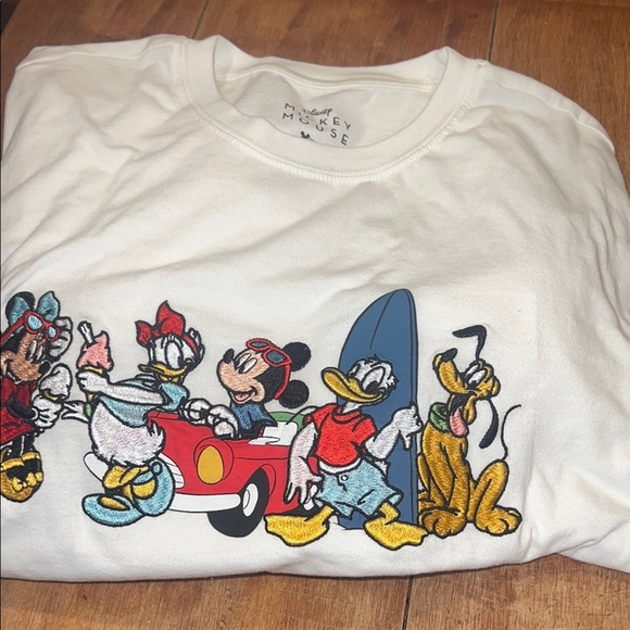 Disney Embroidered Mickey Mouse & Friends Graphic Tee - Picture 2 of 4